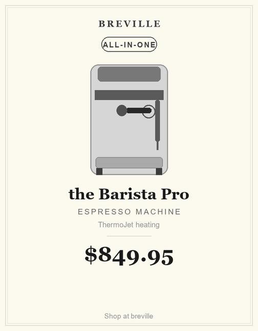 the Barista Pro