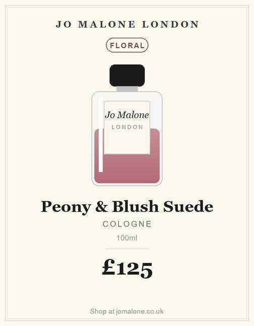 Peony & Blush Suede — Cologne 100ml