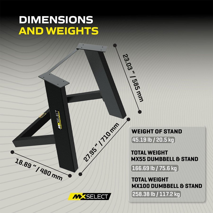 MX Select EVO Dumbbell Stand