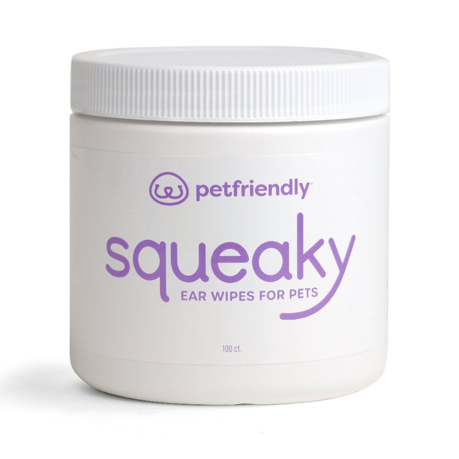 Squeaky Ear Wipes for Dogs
