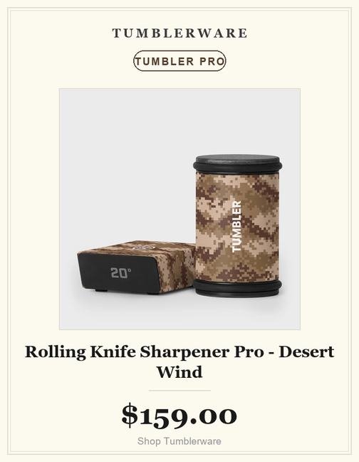 Rolling Knife Sharpener Pro - Desert Wind