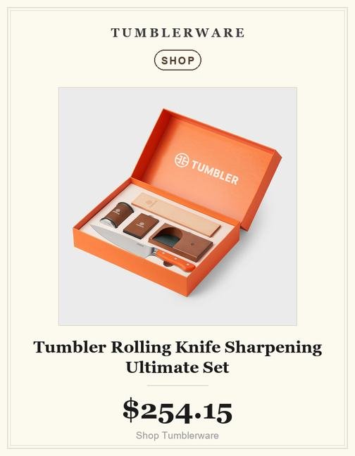 Tumbler Rolling Knife Sharpening Ultimate Set