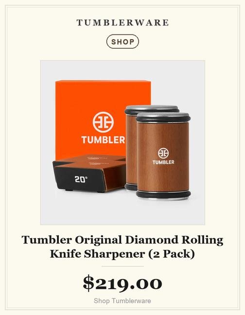 Tumbler Original Diamond Rolling Knife Sharpener (2 Pack)